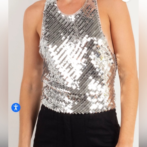 Free People NWT Disco Fever Cami - Picture 4 of 9